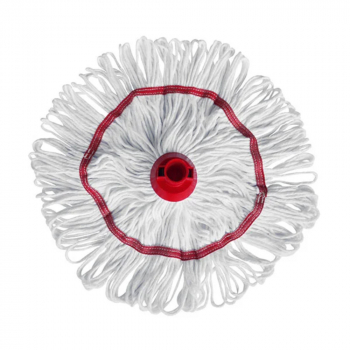 Red Optima Hygiene Socket Mop Head (250g) - Each