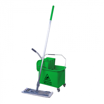 MicroSpeedy Microfibre Flat Mopping System - Green