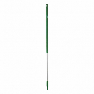 Green Vikan Hygiene (1310mm / 51.5") Ergonomic Aluminium Handle