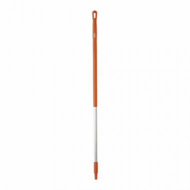 Orange Vikan Hygiene (1310mm / 51.5") Ergonomic Aluminium Handle
