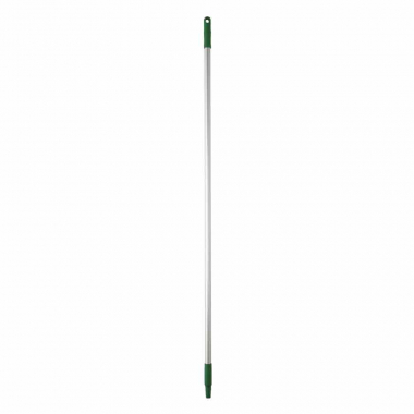 Green Vikan Hygiene (1460mm / 57.5") Ergonomic Aluminium Handle