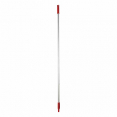 Red Vikan Hygiene (1460mm / 57.5") Ergonomic Aluminium Handle