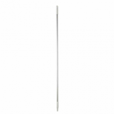 White Vikan Hygiene (1460mm / 57.5") Ergonomic Aluminium Handle