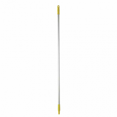 Yellow Vikan Hygiene (1460mm / 57.5") Ergonomic Aluminium Handle