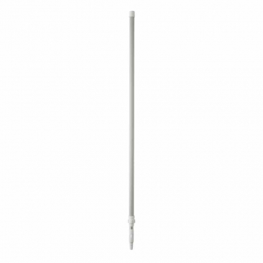 White Vikan Hygiene (2780mm / 109.5") Telescopic Aluminium Handle
