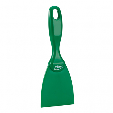 Green Vikan Hygiene Polypropylene Hand Scraper (75mm / 3")