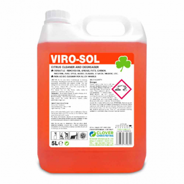 Clover Viro-Sol Citrus Cleaner and Degreaser - 5ltr