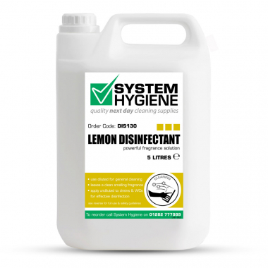 System Hygiene Lemon Disinfectant - 5ltr