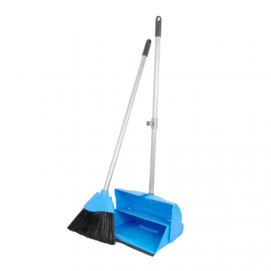 Blue Lobby Dustpan & Brush Set (10")