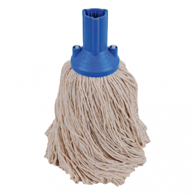 Blue Exel Socket Polyester Yarn Mop Head (200g) - Each