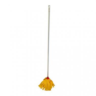 Red Addis Cloth Mop & Handle - Each