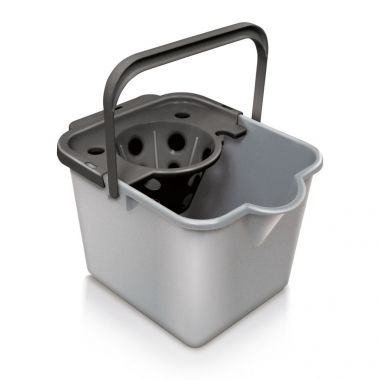 Grey Addis Plastic Mop Bucket - 12ltr - Each