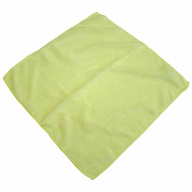 Yellow Microfibre Cleaning Cloth - Each
