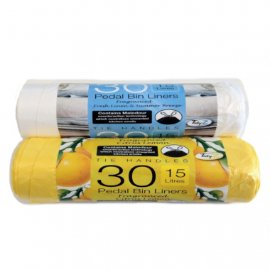 Tidyz Scented Pedal Bin Liners on a Roll - Pack of 30