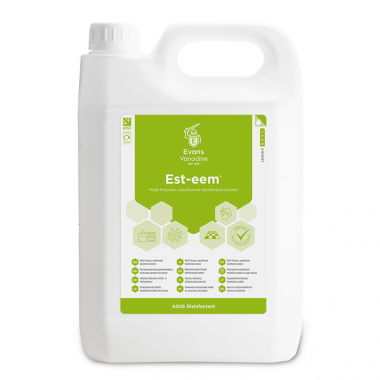 Evans Vanodine Est-Eem Cleaner Sanitiser - 5ltr