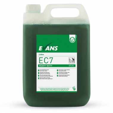 Evans Vanodine EC7 (Green Zone) Heavy Duty Concentrated Cleaner - 5ltr