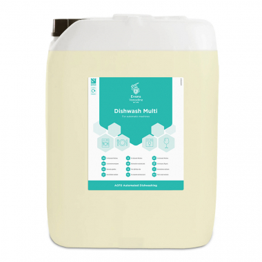 Evans Vanodine Dishwash Detergent Multi - 20ltr