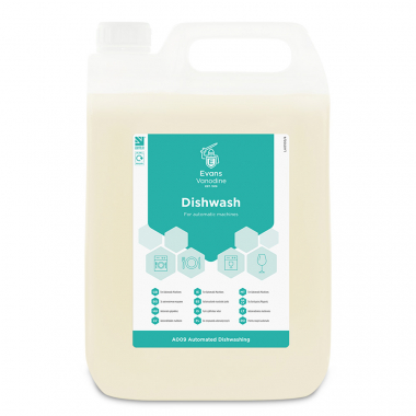 Evans Vanodine Auto Dosing Dishwash Detergent - 5ltr