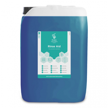 Evans Vanodine Auto Dosing Rinse Aid - 10ltr