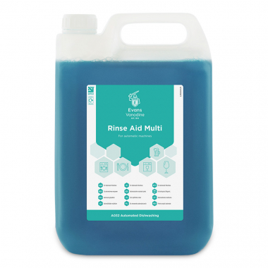 Evans Vandine Rinse Aid Multi - 5ltr