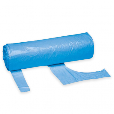 Blue Disposable Polythene Aprons on a Roll - Pack of 200
