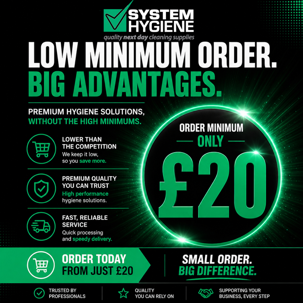 System Hygiene Low Minimum Order